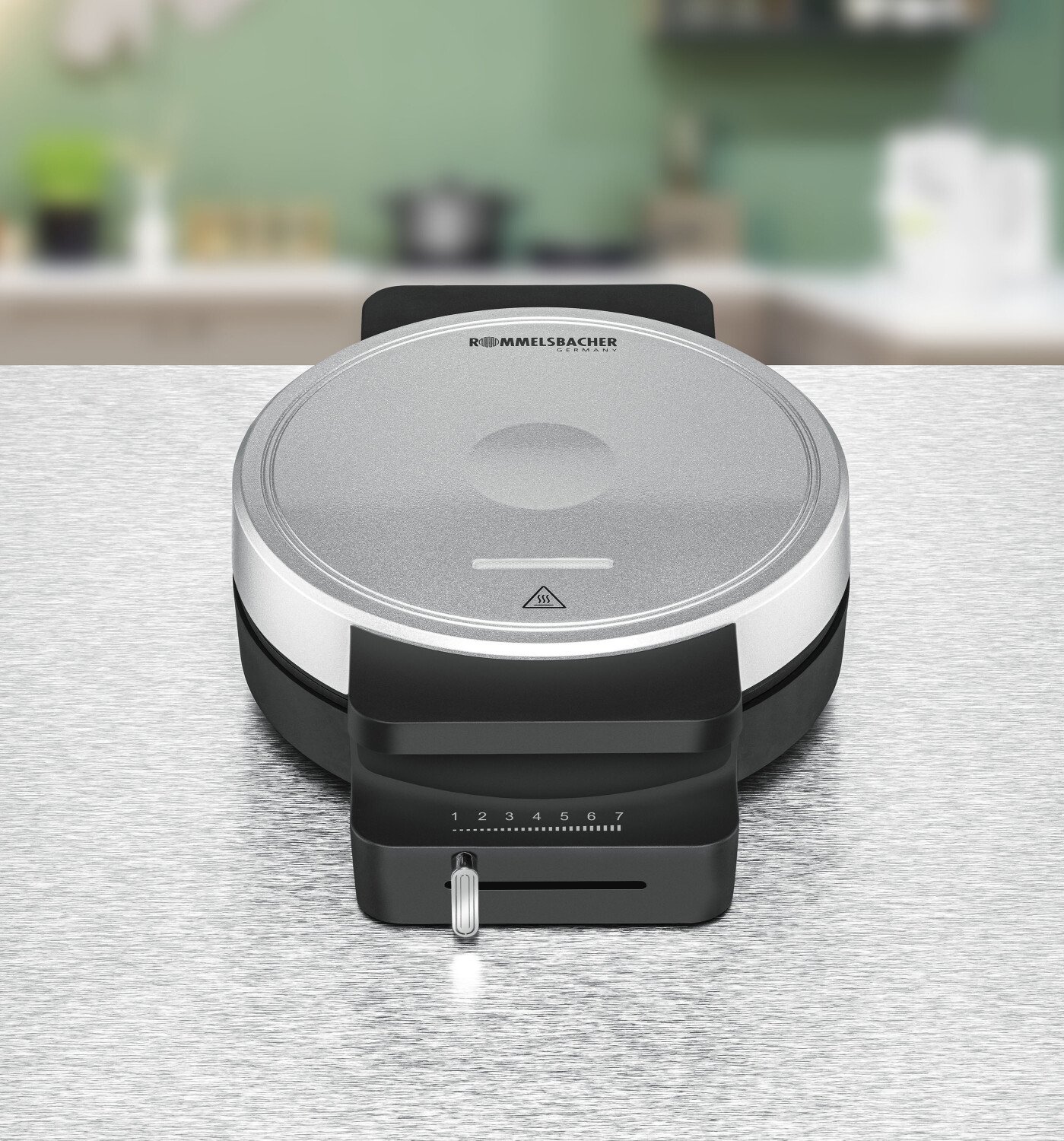 وافل‌ ساز برقی روملزباخر آلمان ROMMELSBACHER WA 850 -  برای تهیه وافل‌های داغ و طلایی